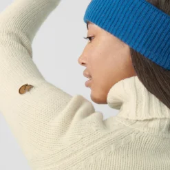 Fjällräven - Women's Övik Cable Knit Roller Neck - Wollpullover