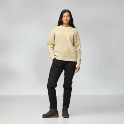 Fjällräven - Women's Övik Waffle Knit - Wollpullover