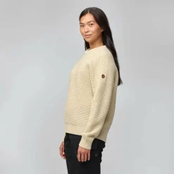 Fjällräven - Women's Övik Waffle Knit - Wollpullover