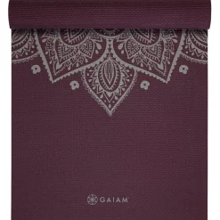 GAIAM - Sundial Flower Yoga Mat 5 mm Classic Printed - Yogamatte