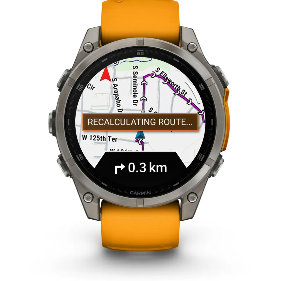 Garmin - Fenix 8 AMOLED Sapphire - Multifunktionsuhr