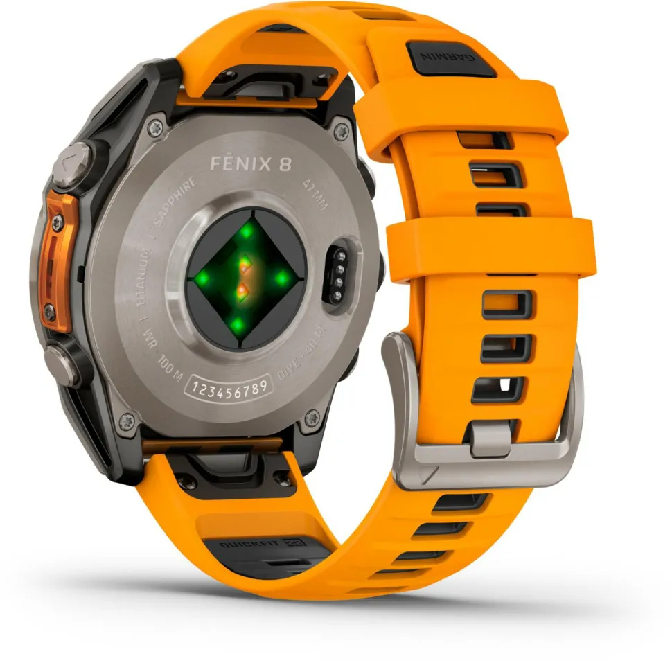 Garmin - Fenix 8 AMOLED Sapphire - Multifunktionsuhr