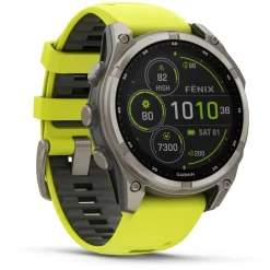 Garmin - Fenix 8 Solar Sapphire - Multifunktionsuhr