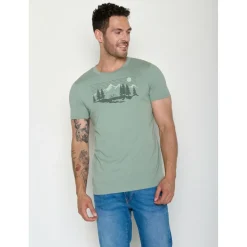 GreenBomb - Bike Mountain Pines Guide T-Shirt - T-Shirt