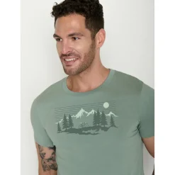 GreenBomb - Bike Mountain Pines Guide T-Shirt - T-Shirt