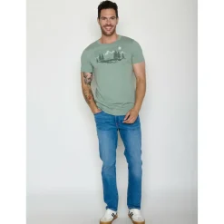 GreenBomb - Bike Mountain Pines Guide T-Shirt - T-Shirt