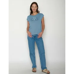 GreenBomb - Women's Bike Handdrawn Timid - T-Shirt