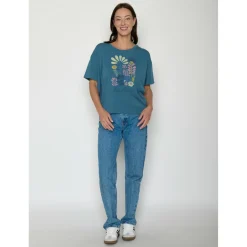 GreenBomb - Women's Les Fleurs Feel T-Shirt - T-Shirt