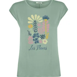 GreenBomb - Women's Les Fleurs Timid - T-Shirt