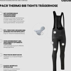 GripGrab - PACR Thermal Bib Tights - Radhose