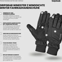 GripGrab - Windster 2 Windproof Winter Gloves - Handschuhe
