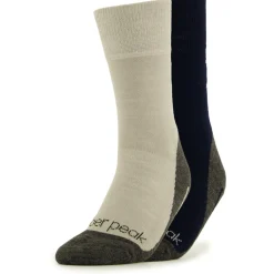 Heber Peak - EvergreenHe. Hiking Crew Socks 2-Pack - Wandersocken