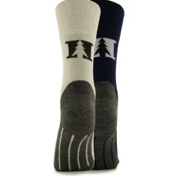 Heber Peak - EvergreenHe. Hiking Crew Socks 2-Pack - Wandersocken
