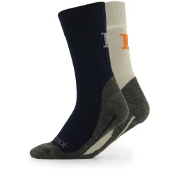 Heber Peak - Kid's EvergreenHe. Hiking Crew Socks 2-Pack - Wandersocken