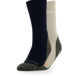 Heber Peak - Kid's EvergreenHe. Hiking Crew Socks 2-Pack - Wandersocken