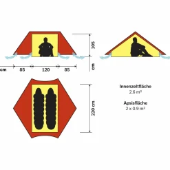 Hilleberg - Anaris - 2-Personen Zelt