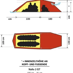 Hilleberg - Nallo 2 GT - 2-Personen Zelt