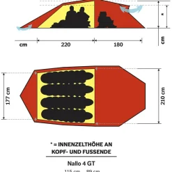 Hilleberg - Nallo 4 GT - 4-Personen Zelt