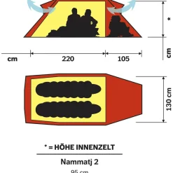Hilleberg - Nammatj 2 - 2-Personen Zelt