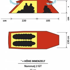 Hilleberg - Nammatj 2 GT - 2-Personen Zelt