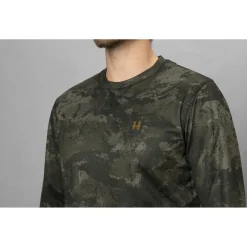 Härkila - Noctyx Camo Langarmshirt - Longsleeve