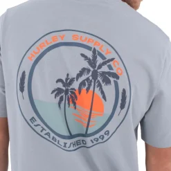 Hurley - Tee S/S Printing Press Enjoy - T-Shirt