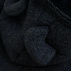Huttelihut - Baby's Pram Suit Bear Ears Wool Fleece - Overall