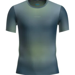 Icebreaker - Merino 75 Cool-Lite Feather S/S Crewe AOP - Funktionsshirt