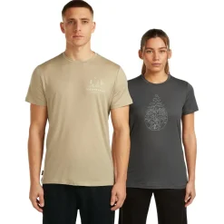 Icebreaker - Merino 150 Tech Lite S/S Tee Peaceful Pass - Merinoshirt