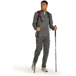 Icebreaker - Merino Blend 260 Waffle Knit Wander L/S 1/2 Zip - Merinoshirt