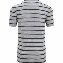 Icebreaker - Wave S/S Tee Stripe - Merinoshirt