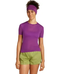 Icebreaker - Women's Mer 75 Cool-Lite Featherlight SS Crewe - T-Shirt