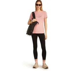 Icebreaker - Women's Merino 150 Tech Lite S/S Sunrise Summit - Merinoshirt