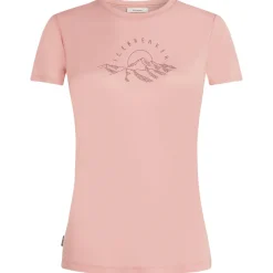 Icebreaker - Women's Merino 150 Tech Lite S/S Sunrise Summit - Merinoshirt