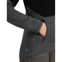 Icebreaker - Women's Merino 400 RealFleece Descender L/S Zip - Merinojacke