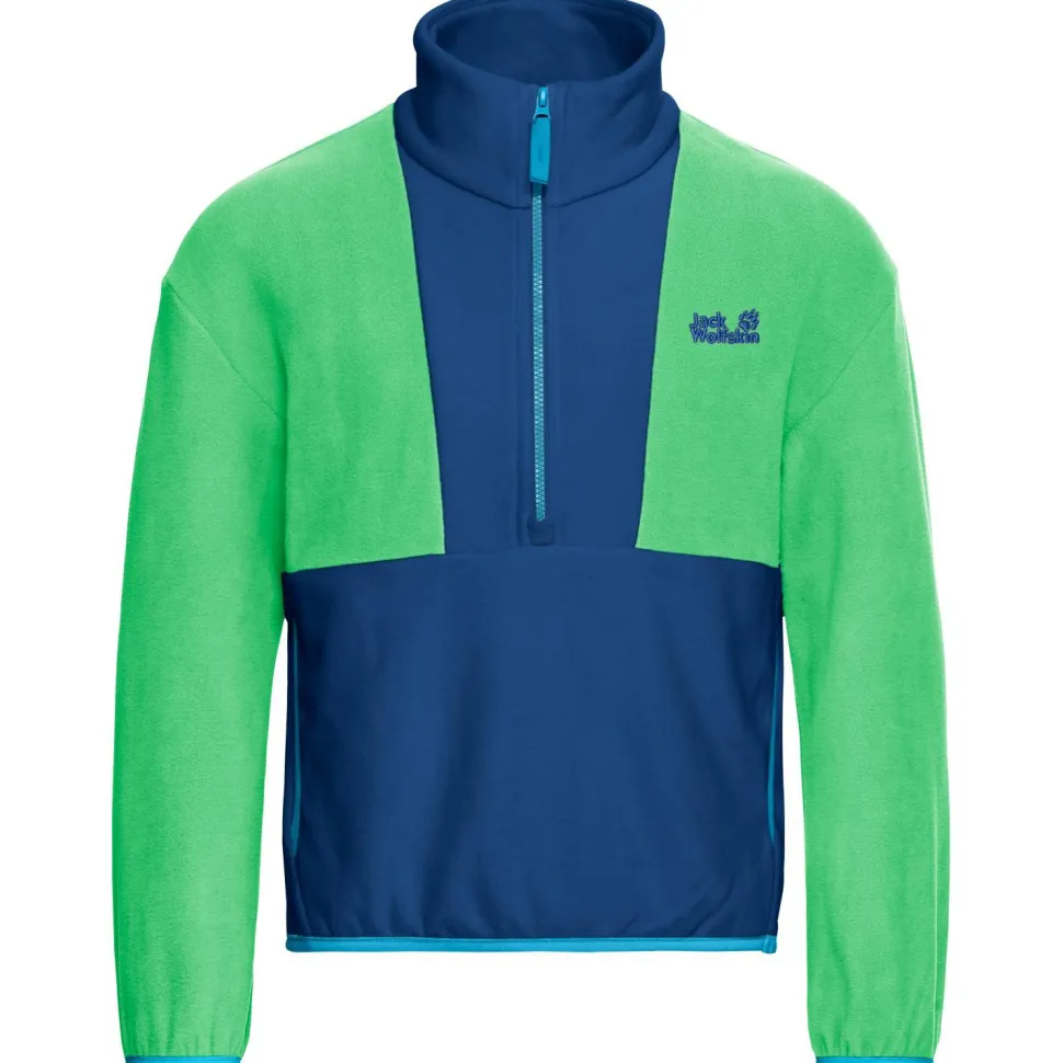 Jack Wolfskin - Kid's Colorblock Taunus Halfzip - Fleecepullover