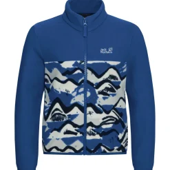 Jack Wolfskin - Kid's Paw Era 100 Print Fullzip - Fleecejacke