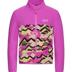 Jack Wolfskin - Kid's Paw Era 100 Print Fullzip - Fleecejacke