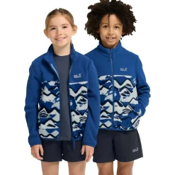 Jack Wolfskin - Kid's Paw Era 100 Print Fullzip - Fleecejacke