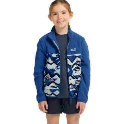 Jack Wolfskin - Kid's Paw Era 100 Print Fullzip - Fleecejacke
