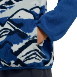 Jack Wolfskin - Kid's Paw Era 100 Print Fullzip - Fleecejacke