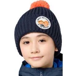 Jack Wolfskin - Kid's Pompom Badge Beanie - Mütze