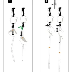 KIPRUN - Trail Running Poles - Trailrunning Stöcke