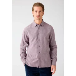 KnowledgeCotton Apparel - Regular Fit Heavy Twill Flannel - Hemd