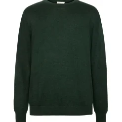 KnowledgeCotton Apparel - Regular Merino Knit Crew Neck - Wollpullover
