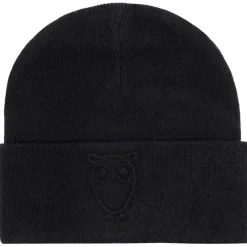 KnowledgeCotton Apparel - Embossed Owl DL Wool Beanie - Mütze