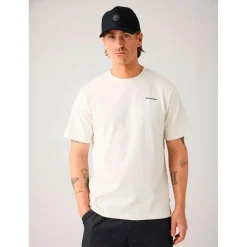 KnowledgeCotton Apparel - Regular S/S Heavy Single Jersey Scenery Back Print - T-Shirt