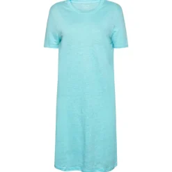 KnowledgeCotton Apparel - Women's Linen S/S T-Shirt Dress - Kleid