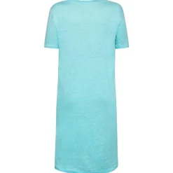KnowledgeCotton Apparel - Women's Linen S/S T-Shirt Dress - Kleid