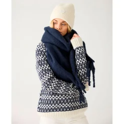 KnowledgeCotton Apparel - Women's Fair Isle Crew Neck - Wollpullover